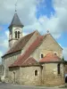 Église Saint-Martin de Vic - Église Saint-Martin ; sur la commune de Nohant-Vic
