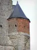 Églises fortifiées de Thiérache - Marly-Gomont : échauguette de l'église fortifiée Saint-Remi