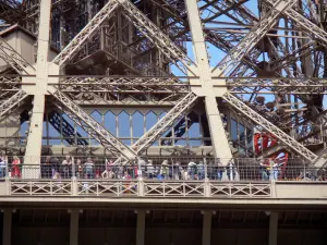 Eiffel tower - Second floor of the Eiffel tower