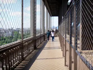 Eiffel tower - First floor of the metal monument