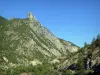 Escharis gorges - Roanne valley: mountainous landscape