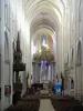 Fécamp - Intérieur de l'église abbatiale de la Trinité