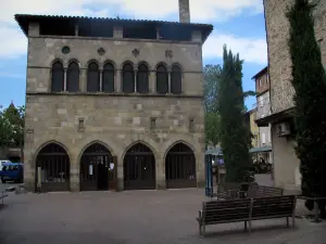 Figeac - Monnaie mansion home to the Old Figeac museum, in the Quercy