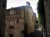 Figeac - Casa de enxaimel na cidade velha, Quercy