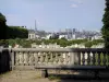 Finca de Saint-Cloud - Vista de la ciudad de París y la Torre Eiffel