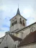 Flavigny-sur-Ozerain - Clocher de l'église Saint-Genest