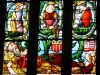 Fleurance酒店 - 圣洛朗教堂的内部：彩色玻璃