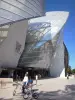 Fondation Louis Vuitton - Entrée de la Fondation Louis Vuitton, dans le bois de Boulogne