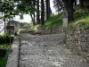Forcalquier - Chemin de croix menant à la citadelle