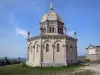 Forcalquier - Zitadelle: Kapelle Notre-Dame-de-Provence im neobyzantinischen Stil und achteckiger Form