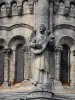 Forcalquier - Zitadelle: Engel mit Musikinstrument der Kapelle Notre-Dame-de-Provence