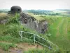Forte de Villy-La Ferté - Bloco 2 da estrutura fortificada e paisagem circundante de Ardennes