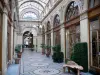 Galeria Vivienne - Passarela coberta com mosaicos, copa e lojas
