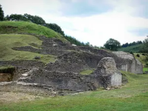 Gallo-romeins theater van Mandeure - Overblijfselen van het oude theater