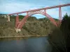 The Garabit Viaduct - Tourism, holidays & weekends guide in the Cantal