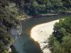 Gargantas del Ardèche - Playa en el río Ardèche