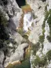 Gargantas de Galamus - Pequena cachoeira