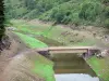 Gargantas del Truyère - Pequeño puente en una zona verde