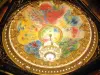 Garnier opera - Ceiling of the auditorium painted by Marc Chagall