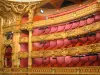 Garnier opera - Balconies of the Italian auditorium