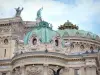 Garnier opera - Domes of the Garnier palace