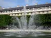 Garten des Palais-Royal - Wasserstrahlen des zentralen Beckens