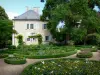 George Sand's house - George Sand's domain (château de Nohant): George Sand's residence and its garden; in the town of Nohant-Vic