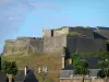 Givet - Vista della fortezza di Charlemont (cittadella)