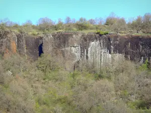 Gole dell'Alagnon - Organi di basalto di Blesle