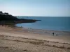 Golfe du Morbihan - Presqu'île de Rhuys : plage, côte et mer