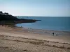 Golfo del Morbihan - Rhuys penisola: spiaggia, costa e mare