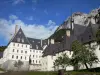 Grande Chartreuse修道院 - Grande Chartreuse的修道院建筑（在沙特勒斯地区自然公园，Chartreuse Massif）;在Saint-Pierre-de-Chartreuse镇
