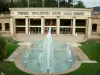 Gréoux-les-Bains - Spa: Spa troglodytes (spa) y bañera de hidromasaje de agua en el Parque Natural Regional de Verdon