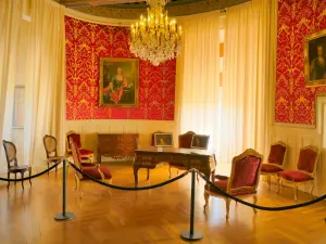 Grignan castle - Interior of the castle: Grand Cabinet