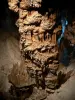 Grotte des Demoiselles - Concrétions d'une salle : colonnes