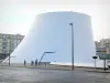 Le Havre - Bâtiment (Volcan) de l'espace Oscar-Niemeyer