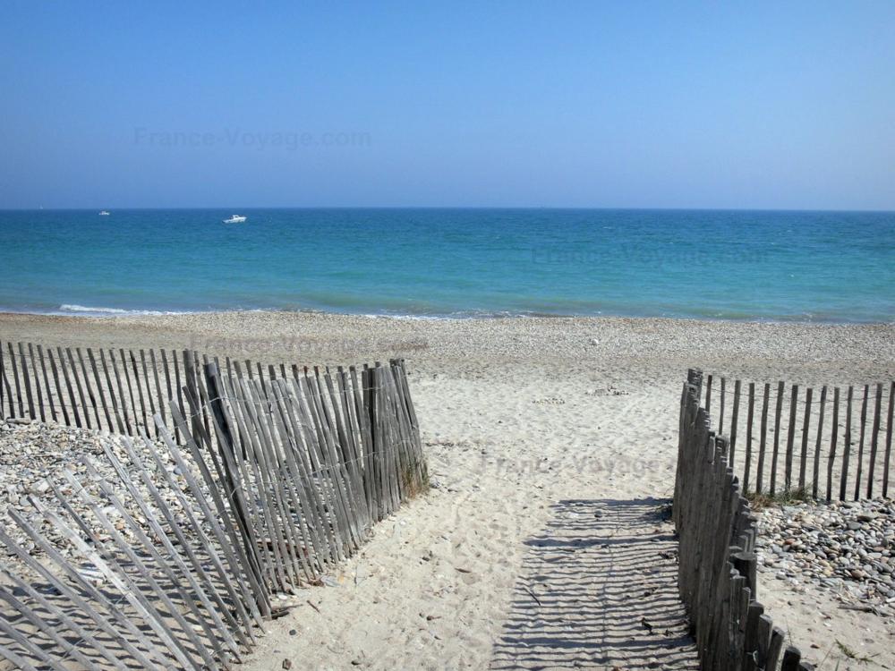 Guide de l'Hérault - Paysages du Languedoc - Plage et mer méditerranée (littoral languedocien)