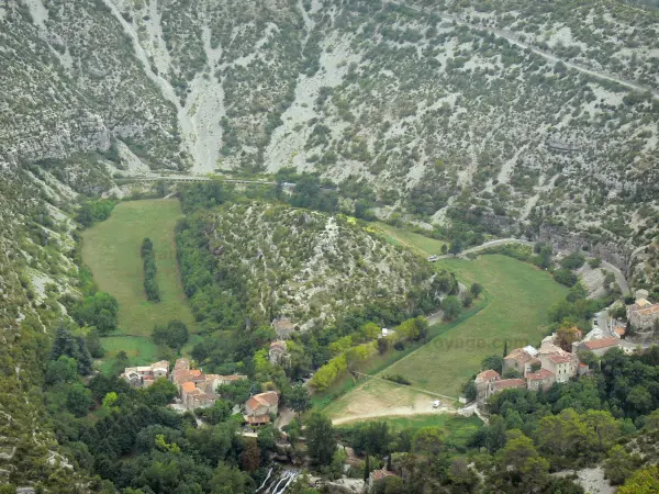 Het keteldal van Navacelles - Gids voor toerisme, vakantie & weekend in de Gard
