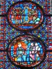 Holy Chapel - Upper chapel: stained glass window