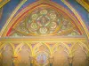 Holy Chapel - Lower chapel with a polychromed decor