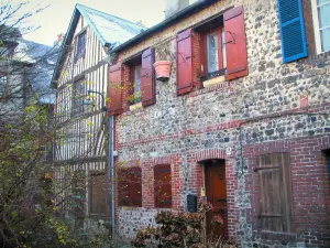 Honfleur - Timber-framed stone houses of the old town
