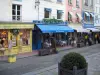 Honfleur - Maisons, boutique et restaurants de la vieille ville