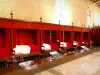 Hospices de Beaune - Camas de cortina no grande salão dos Pôvres