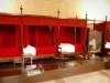 Hospices de Beaune - Camas de cortina no grande salão dos Pôvres