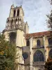 Igreja Colegiada de Mantes-la-Jolie - Torres da igreja colegiada de Notre-Dame