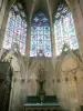 Igreja Colegiada de Mantes-la-Jolie - Vitrais da igreja colegiada de Notre-Dame