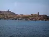 L'Île-Rousse - Mer, port de plaisance et tour génoise