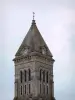 Isla de Noirmoutier - Noirmoutier en l'Ile: iglesia de campanario de San Philbert