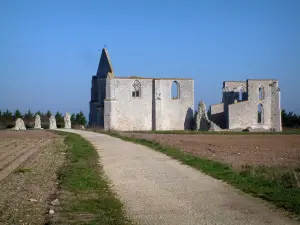 Isla de Ré - Los restos de la abadía cisterciense de Notre-Dame-de-Re, Châteliers conocidos