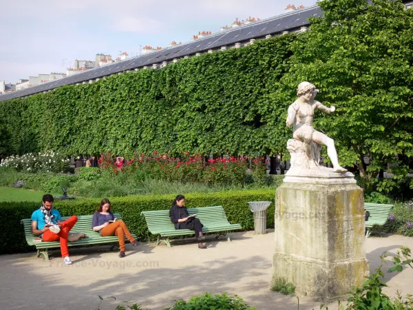 O jardim do Palais-Royal - Guia de Turismo, férias & final de semana em Paris